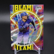2022 Stadium Club Chrome Beam Team Wave Refractor Mookie Betts