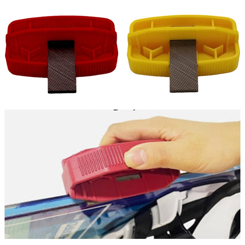 Kit de afinación biselada de borde de snowboard afilador de bordes de esquí recortador afinador herramienta de reparación