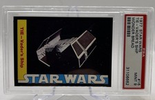 1977 Wonder Bread Star Wars TIE Vader's Ship #16 PSA 9 MINT Food Issue Card