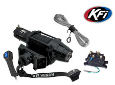Kfi As-50wx Assault Series Winch Utv 5000lbs Wide 50 Synthetic Cable Heavy Duty Kfi As-50wx Assault Series Winch Utv 5000lbs Wide 50 Synthetic Cable Heavy Duty