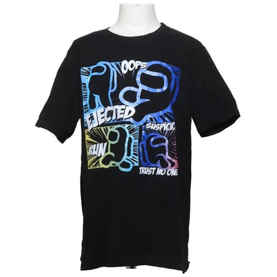 Among US, T-shirt, Größe: 158/164, Schwarz/Mehrfarbig, Baumwolle, Print #j3B