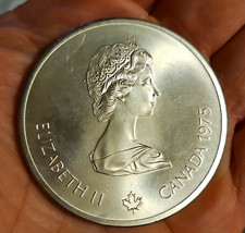 Kanada 10 Dollars Silberm&uuml;nze 0.925 Montr&eacute;al 1976 Olympiade Elizabeth II