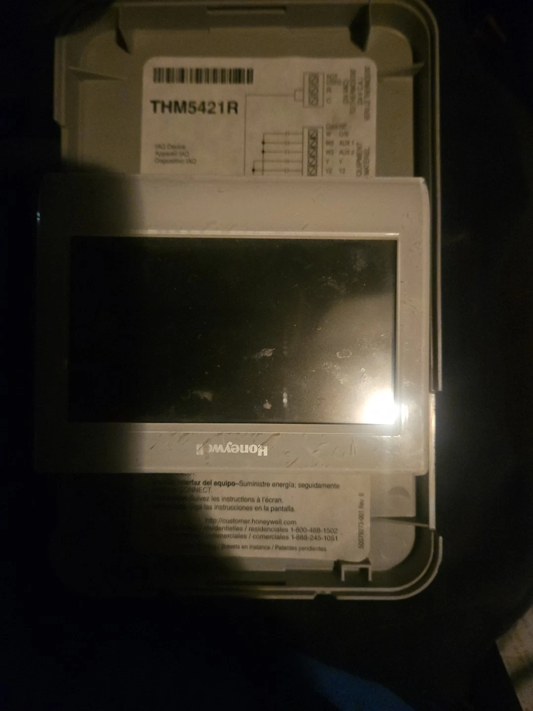 Honeywell YTHX9421R5127WW Prestige 2 wire includes internet gateway