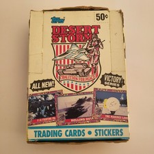 1991 Topps Desert Storm Victory Series 2 Unopened Box 36 Sealed Wax Packs