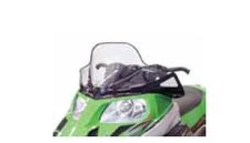 Powermadd Cobra Windshield-Mid-14.75in.-Tint/Black Graphics for 2013-2014