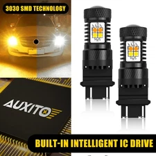 3157 LED Switchback Turn Signal Light Amber/White For Ford E150 E250 2003-2014