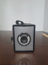 Vintage Ansco Shur Flash Box Camera UNTESTED