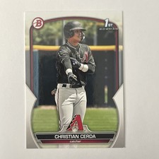2023 Bowman - Prospects Christian Cerda #BP-56 (RC)