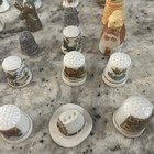 Lot Of 30 Vintage Thimble Collection West Germany, Tawain, England Nice Variety — photo 5
