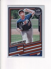 2026 Panini USA BASEBALL STARS & STRIPES PRIZM DAVIS ROMEJKO