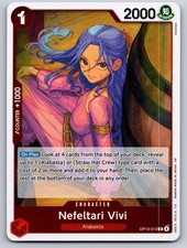 Nefeltari Vivi OP13-012 Rare Carrying On His Will One Piece Foil Near Mint