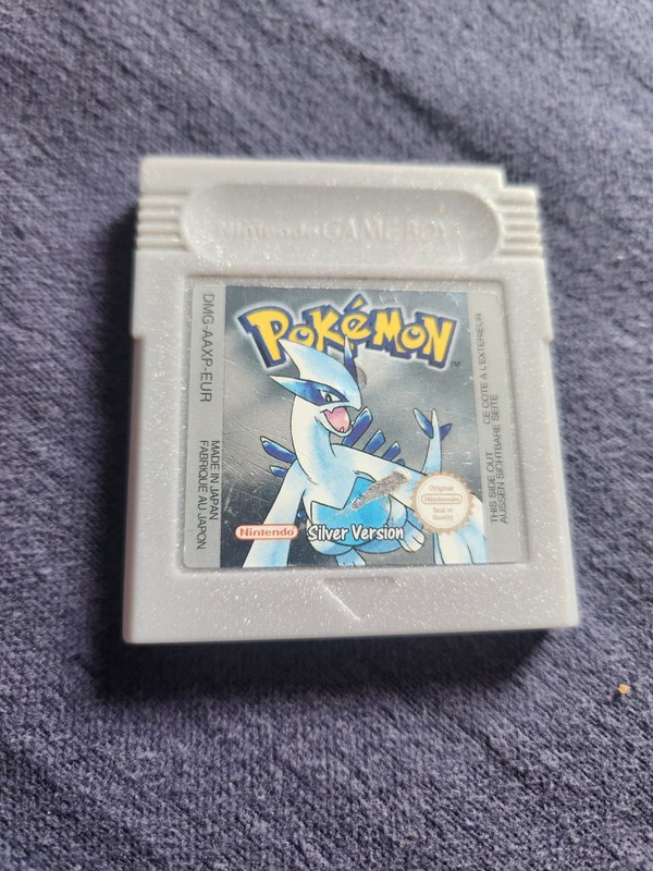 Pokemon Silver Version | Nintendo Game Boy Cart Genuine | Dry/Dead Battery