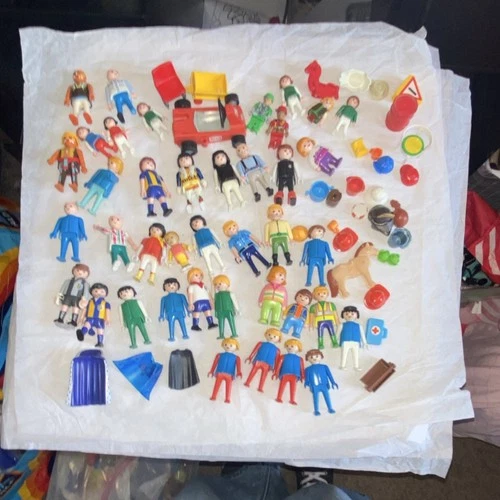 PLAYMOBIL Figures and Accessories Lot Assorted Vintage 3-7 Years Ages 3-4 4-7