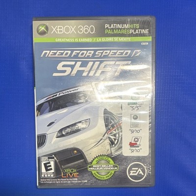 EA Need for Speed: Shift Platinum Hits Xbox 360 Racing E NTSC-U/C 2009