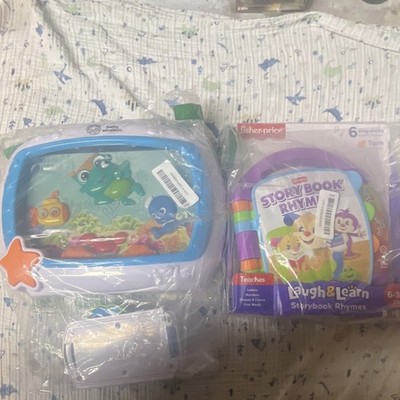 Fisher-Price Laugh & Learn Storybook Rhymes & Baby Einstein Ocean Toy Set B2 