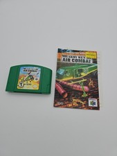 Nintendo 64 N64 Army Men Air Combat Authentic Game Tested Working With Manuel