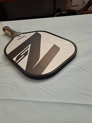 Onix Z5 Graphite White/Black Pickleball Paddle Nomex Honeycomb