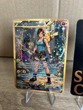Pikachu & Lara Croft | Holo Full Art | Pokémon TCG Pocket Custom Fan Karte