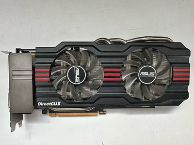 ASUS NVIDIA GeForce GTX 660 Ti DirectCU II 2GB GDDR5 Grafikkarte DVI HDMI DP