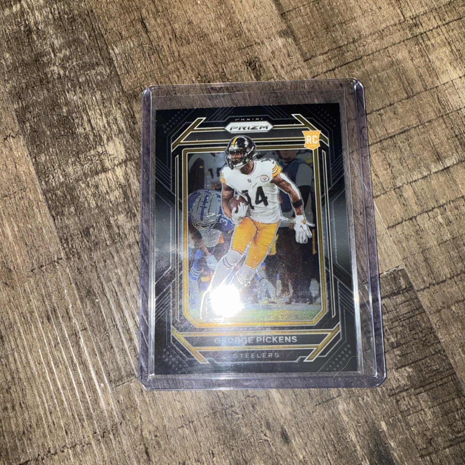 2022 Panini Chronicles - Prizm Black George Pickens #PB-20 (RC)