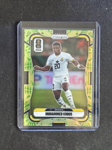 2026 Panini Prizm FIFA World Cup MOHAMMED KUDUS  Aguila Prizm Card /70