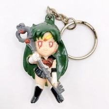 Sailor Moon Sailor Pluto 1995 Vintage Maskottchen Mini Figur Schlüsselanhänge...