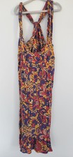 marc by marc jacobs Floral Size XS Dress Multicolored Red Orange Flowy Summery 