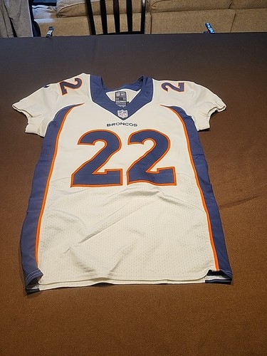 2020 Denver Broncos Kareem Jackson Authentic Game Issued Worn Jersey Size 40