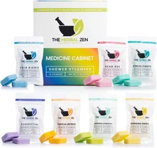 Shower Steamers Aromatherapy Bombs (Variety Pack) – Adult Christmas...