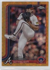 2025 Topps Chrome Logofractor Edition Gold Refractor /50 Spencer Strider 13n0