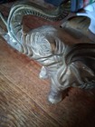 Vintage Brass Elephant Good Shape 5.5"long — photo 7