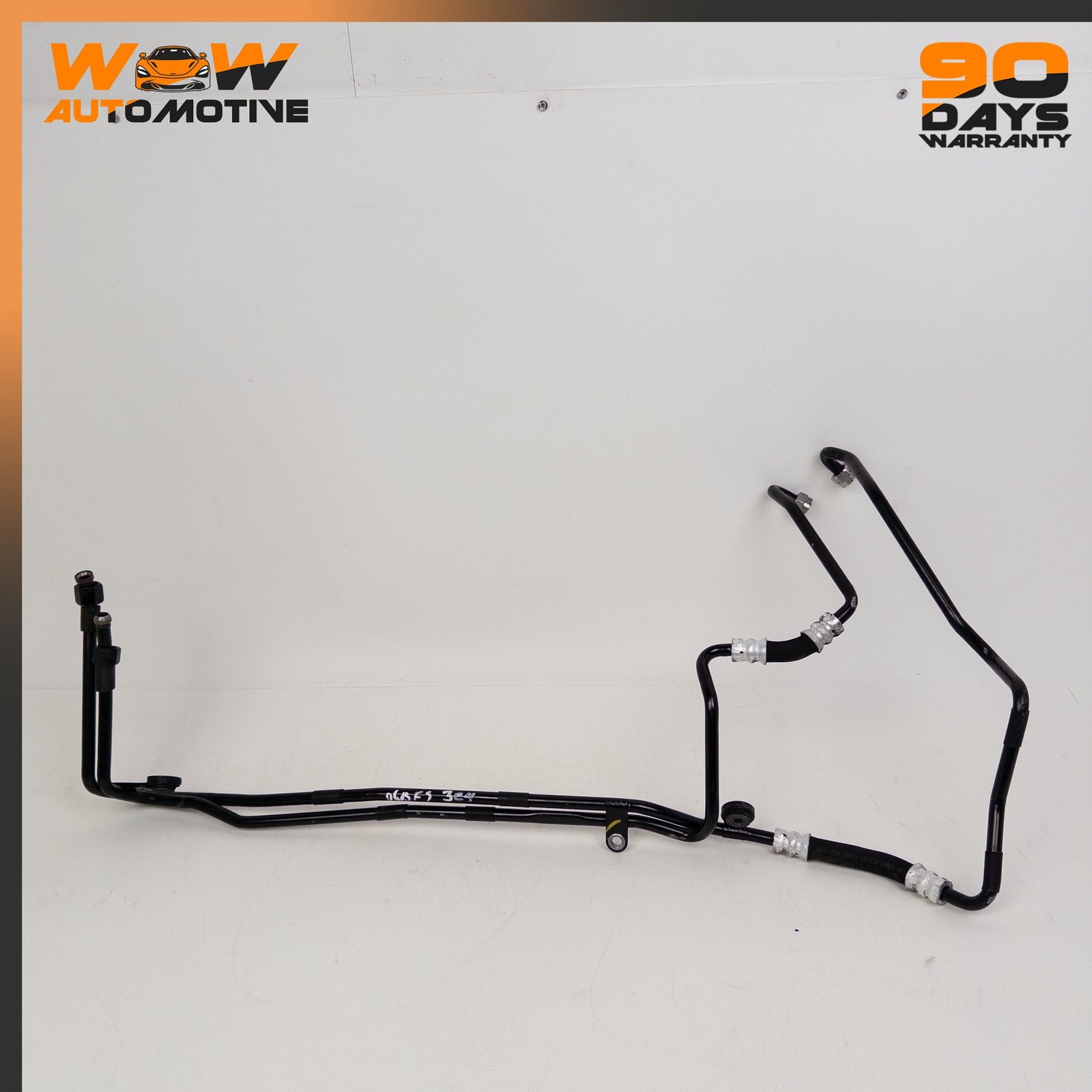 04-13 BENTLEY CONTINENTAL FLYING SPUR LEFT RIGHT TRANSMISSION OIL COOLER LINE OE