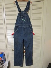 Excellent 90s Key Imperial 34x34 Overalls, Aristocrat Denim Bib, FREE Ship to 48