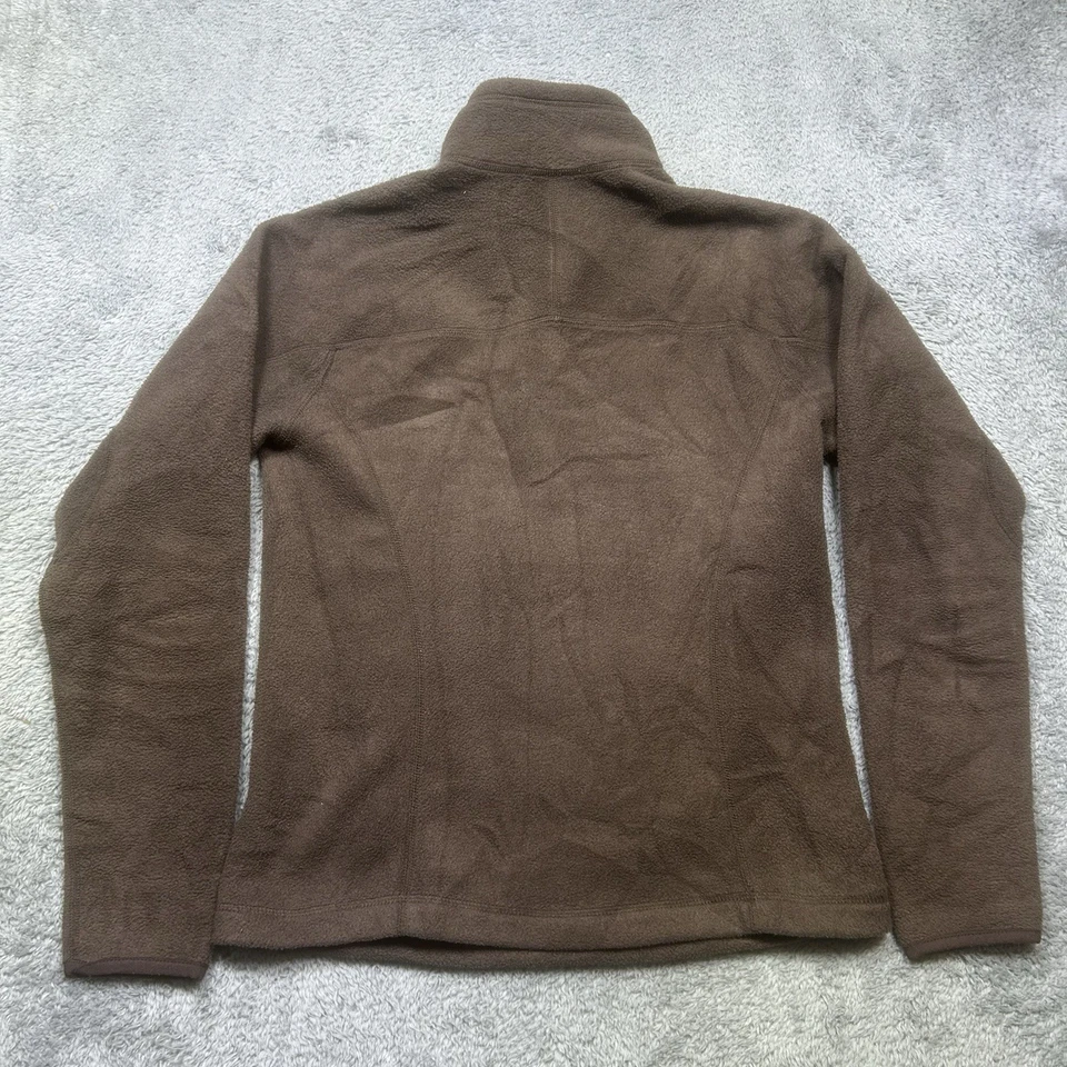Pullover PATAGONIA Para Mujer S Marrón Synchilla Polar Marsupial Media Cremallera Exterior Foto 2 de 4