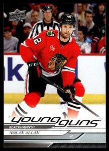 2024-25 Upper Deck Young Guns Nolan Allan Rookie Chicago Blackhawks #491