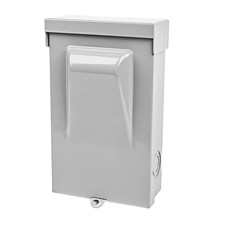 60 Amp Non-Fused Disconnect Switch, AC Disconnect Metal Box, 60A 2 Pole 3 Wire