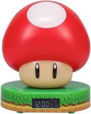 Image of Super Mario Brothers Mushroom Digital Alarm Clock -used- very good, no instructi