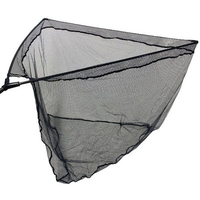 Unterfangkescher Karpfenkescher Netz Gummiert Metall V Block 42''  mit Stink Bag