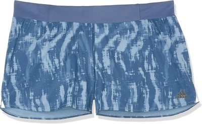 adidas Originals Damen Saturday Shorts 1/4, Tech Ink/Raw Blau/Grau, S/3 Zoll