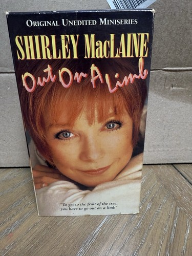 SHIRLEY MacLAINE Out On A Limb Original Unedited Miniseries 3 Tape Set