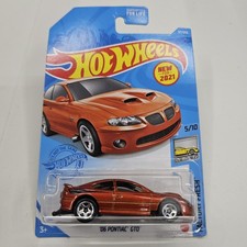 '06 Pontiac GTO Hot Wheels New Models 2021 Orange