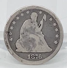 1876 Seated Liberty Quarter Dollar 25C Lot. H123