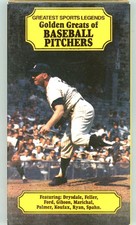 1988 Greatest Sports Legends Golden Greats of Baseball Pitchers Vintage VHS Tape