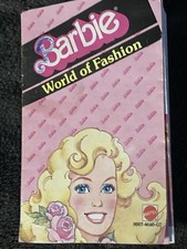 Vintage 1984 Mattel Barbie World Of Fashion Brochure Printed In Philippines