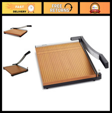 Heavy Duty 15" x 15" Paper Trimmer - Commercial Grade Guillotine Cutter for Prec
