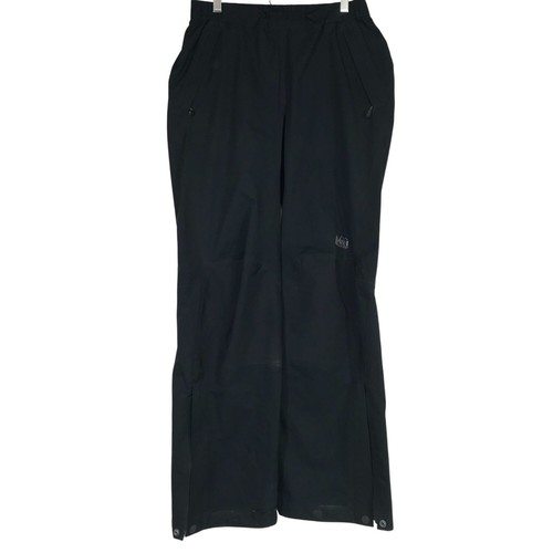 REI - PANTALONE ANTIPIOGGIA UOMO SMALL - NERO GORE-TEX 100% POLIESTERE OUTDOOR