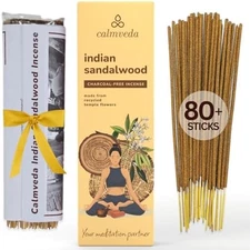 Sandalwood Incense Sticks All Natural Meditation