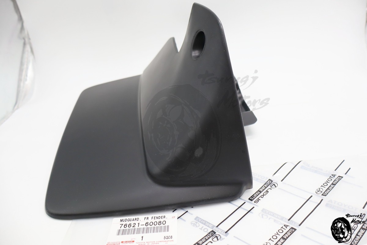 Toyota Genuine Land Cruiser Front Mud Guards Flaps OEM 76621-60080