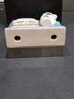 MAXINE VINTAGE CERAMIC NAPKIN HOLDER HOME OF  CRABBY KITCHEN WAITRESS HALLMARK  — photo 4