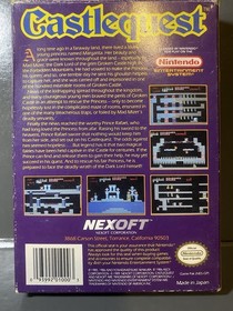 #626 Castlequest (Nintendo NES, 1985) Complete CIB 